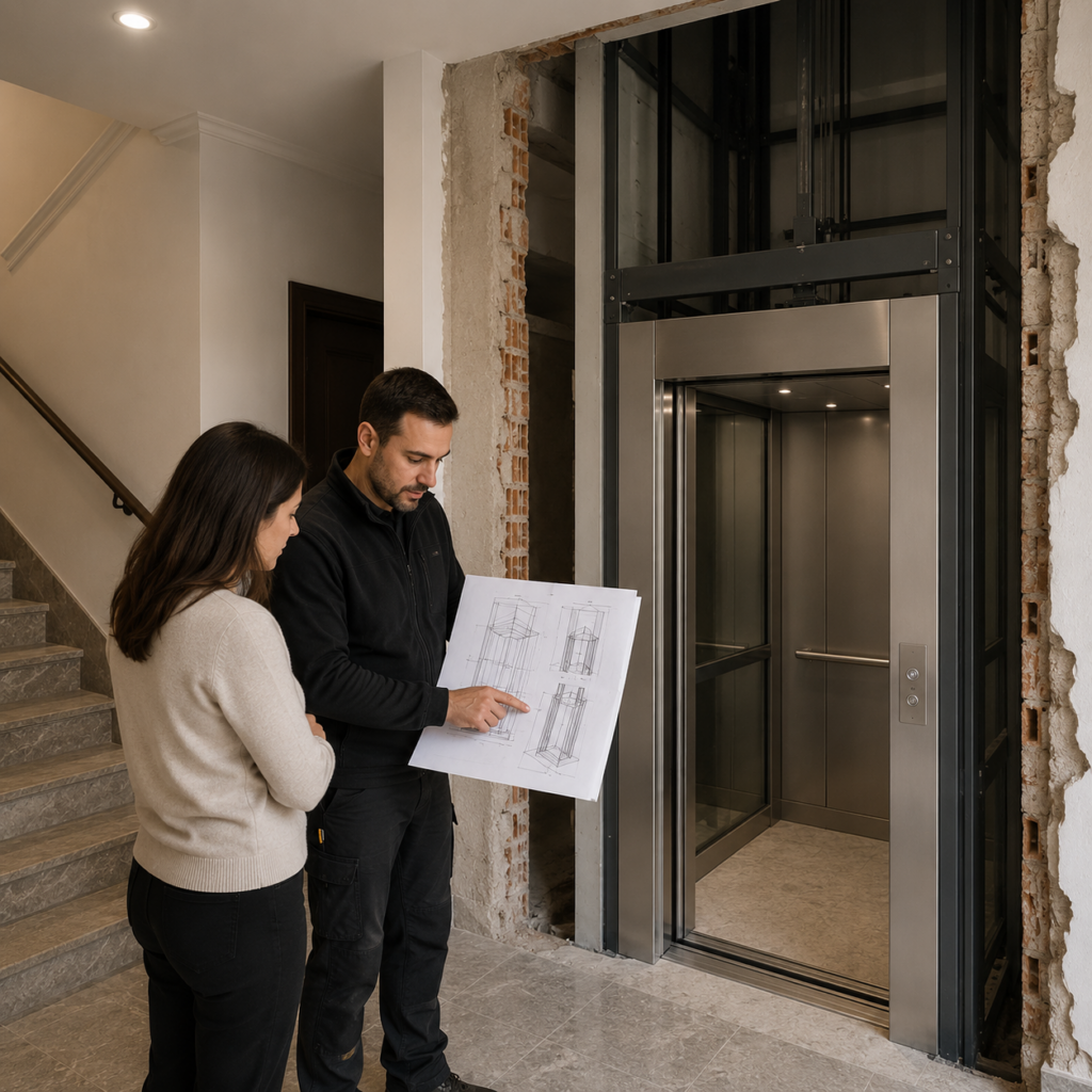 Adecuación estructural para ascensores